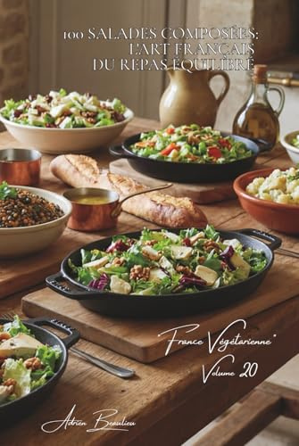 100 salades composées: l'art français du repas équilibré