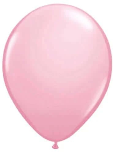 Qualatex 43575 12,7 cm RND Pink 100 Ct