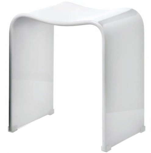 Decor Walther 0506850 DW 80 Badhocker Acryl, weiß