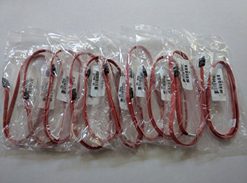 Marca nueva LOT DE 10 Cable de datos SATA 24 2 ft Amphenol