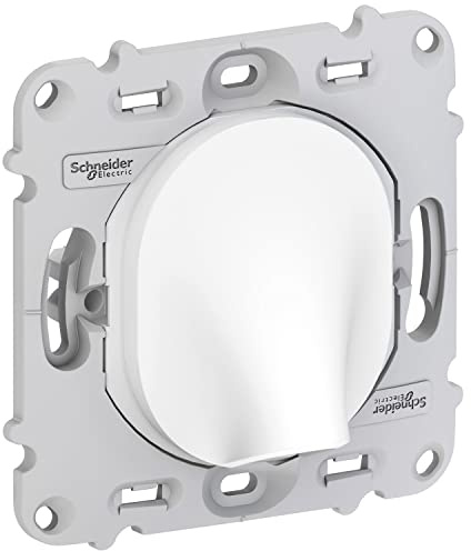 Schneider Electric - Ovalis - sortie de câble - 16A - Ø6..12mm - sans plaque de finition Blanc - S261662