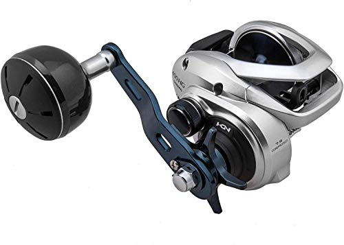 Shimano TRANX 401A HG TRX401AHG Baitcast-Angelrolle für Linkshänder mit Power-Griff