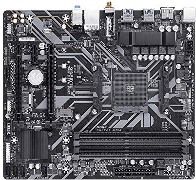 Gigabyte B450M DS3H WIFI (AM4//AMD/B450/mATX/SATA 6GB/s/USB 3.1/HDMI/Wifi/DDR4/Motherboard)