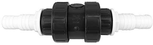 well2wellness® PVC Kegelrückschlagventil mit Druckschlauchtülle 32-38mm - 1 1/2 Gewinde