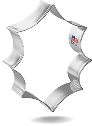 Foose Ausstechformen Stechpalmenblatt Ausstechform 8,9 cm - Hergestellt in den USA
