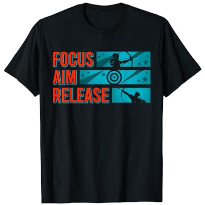 Bogensport, Bogenschütze, Bogenschießen, Pfeil und Bogen T-Shirt