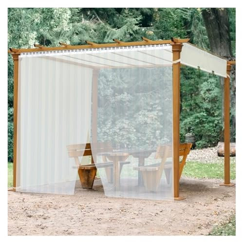 WXQTM PVC-Türvorhangstreifen Streifenvorhänge Aus Kunststoff Glatt und Wasserdicht Streifenvorhänge Streifenvorhänge für Raumteiler, Nach Maß (1.05x2.2m)