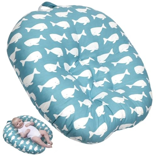 1pc almohada de cuña para bebés para recién nacidos, almohada ergonómica anti reflujo ergonómica, de recién nacido, suave y cómodo cojín para alimentar a las botellas, dormir, lactancia.