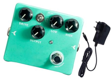 Pedali Per Effetti Per Chitarra Elettrica Pedale per effetti overdrive per chitarra per amplificatori a valvole(D50addadapter)