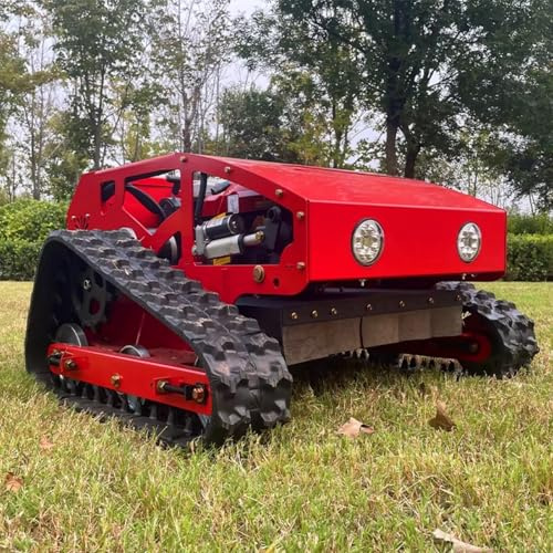 Electric Crawler Lawn Mower Self-Propelled Garden Remote Control Lawn Mower