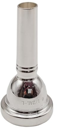 Generic Trombone Mouthpiece, Accessories for Tenor Trombones, Baritone Trombones, Brass Instruments for Stage, Beginners, Concerts, Smooth Large Shank