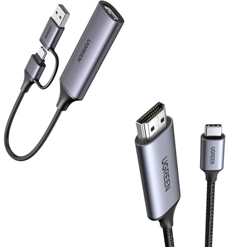 UGREEN Câble USB C vers HDMI 4K Carte de Capture Vidéo HDMI 4K 30Hz USBC