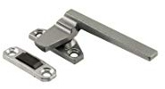 Right Hand Aluminum Casement Window Locking Handle; 1-1/2 Screw Holes