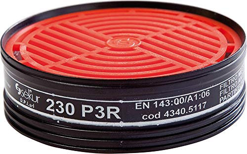 KAYSER GmbH Partikelfilter P3 f.Vollmaske f.giftige Partikel f.Art.Nr.370780