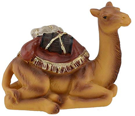 Kamel liegend, geeignet für 10cm Figuren, handbemalen