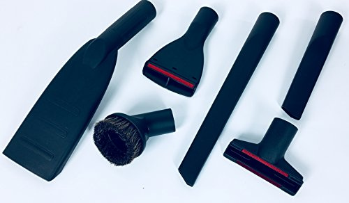 6 Set professionale spazzole per aspirapolvere set 35 mm Spazzola Bocchetta a lancia Kurz, Bocchetta a lancia XXL/Auto ugello XXL, adatto per Kärcher Miele AEG Bosch Siemens Philips ROWENTA