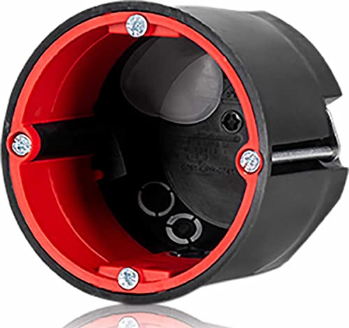 F-tronic HW Brandschutzdose mit Durchstoßmembran, 62mm -10 Stück