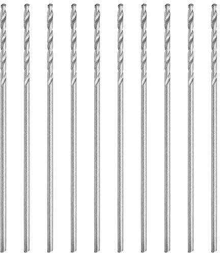 Ensemble de 10 Forets Hélicoïdaux 0.75mm Perceuse à Perle pour Machines Outils de Fraisage