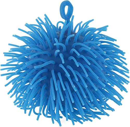 TOI-Toys 51007Z - Knetball - Pufferz Squeezy Pufferball (12,5cm) (blau)