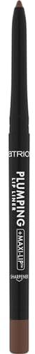 Catrice Plumping Lip Liner 170 Chocolate Lover, braun, Lippenkonturenstift, aufpolsternder Effekt, langanhaltend, feuchtigkeitsspendend, vegan, 0,35 g