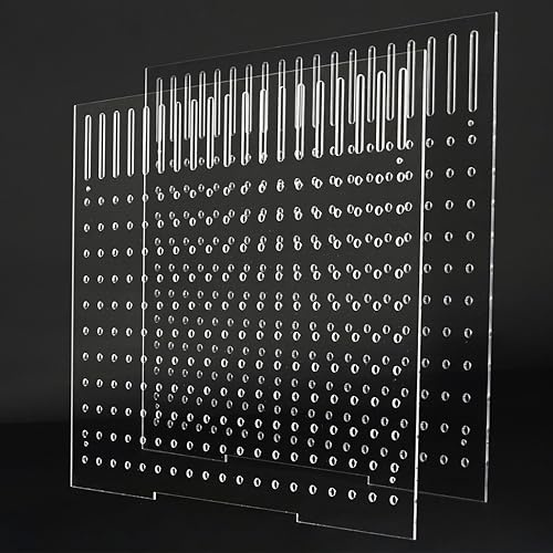 Kapmore Aquarium Divider Set, 2 Pieces, Acrylic Isolation Board with Suction Cups, DIY Clear Design, Easy to Install, 15.74 x 11.81