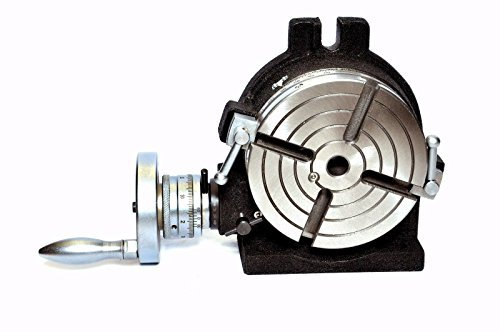 Mesa giratoria horizontal vertical HV6 de 150 mm, 4 ranuras para fresadora