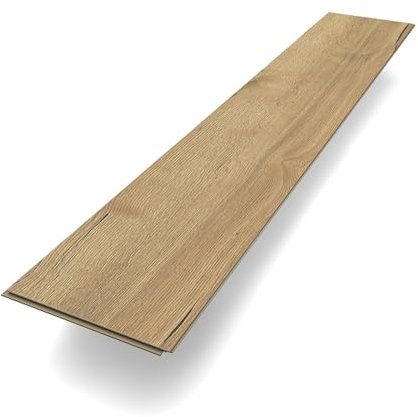 BODENGLÜCK Klick Laminat Tunieswald - Hochwertiges Laminat mit täuschend echter Holzoptik - Laminatboden in Holzoptik geeignet für Fußbodenheizungen - Paket mit 2,5 m² nachhaltigem Bodenbelag