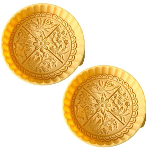2 moldes tradicionales para galletas, molde para tartas, prensa manual, molde para galletas, molde para prensa de galletas, cortador de postres