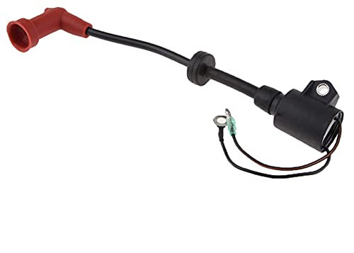 MKVAXR Zündspule for Boote, Zündspule aus Legierung for Außenbordmotoren, Bootszubehör, Marine, 2-Takt, for Yamaha, 9.9 15 PS 1996-2006 Marine-Zündspule