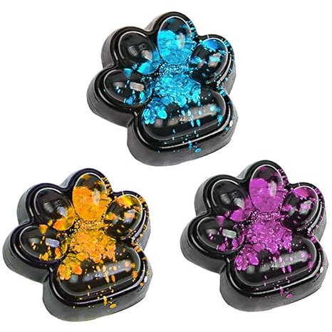 GWAWG Anti-Stress-Spielzeug, 3-teilig, Katzenpfoten, Squishy, Kawaii, weich, aus Silikon, für Kinder und Erwachsene, sensorisches Spielzeug, Entspannung