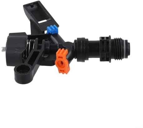 Pumixiy Pulverizador ajustable para sistema de riego por goteo de jardín, aspersor basculante giratorio de 360 grados con plástico duradero de baja presión