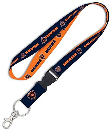 WinCraft NFL Schlüsselband mit Abnehmbarer Schnalle