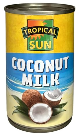 Tropical Sun Premium Coconut Milk 165 ml, Pack of 15, Creamy Coconut Extract for Curries, Soups, Stews & Desserts, Plant Based Coconut Milk for Everyday Cooking