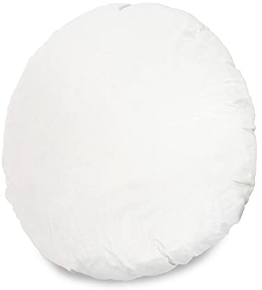 MSS e.K. Federkissen | Größe: 40 cm Durchmesser | Füllgewicht: je 350 Gramm | 100% Baumwolle | kein Lebendrupf | Kissenfüllung | NOMITE Zertifiziert - milbenfrei | schadstoffgeprüft