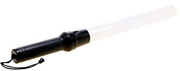 LED-MARTIN® Bâton lumineux pour le contrôle de la circulation - Rouge/vert - Truelle d'angle - Barre d'arrêt