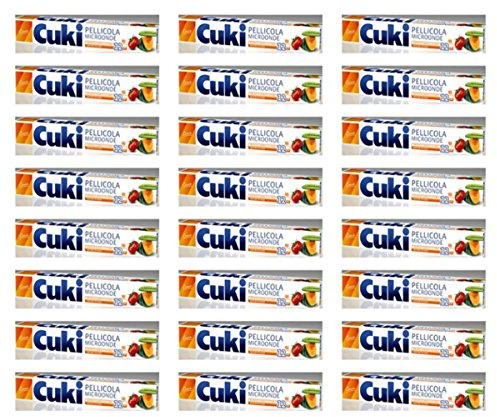24 X CUKI PELLICOLA FORNO A MICROONDE per cuoce cibi e alimenti offerta lotto