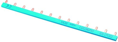 PEIGNE DE RACCORDEMENT UNIPOLAIRE POUR MTC - 1P 13 MODULES 63A BLEU