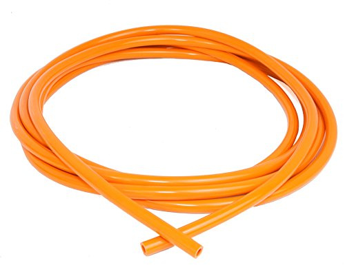 Ramair Filters VAC7MM-5M-OR Silikon-Staubsaugerschlauch, 7 mm x 5 m, Orange