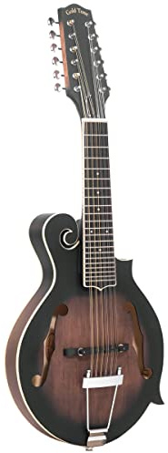 Mandolina para guitarra F-12 F-Style, 12 cuerdas en tono dorado
