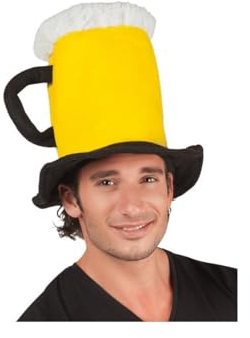 DISBACANAL Sombrero Jarra de cerveza