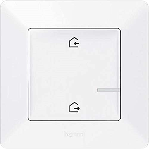 Legrand, Valena Life with Netatmo 752186 Master Switch Vir/Caminar, Control de escenarios almacenados, control local o mediante aplicación o asistente de voz (Alexa, Siri, ..), incluye batería
