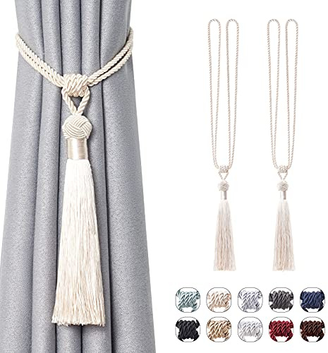 Pretty Jolly Long Tassel Curtain Tiebacks