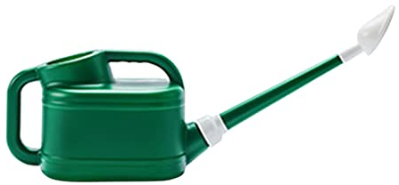 Sharplace Modern Garden Watering Can 4L Long Spout Plastic Extra Large Watering Pot for Houseplants Plants Garden Indoor Outdoor, Green