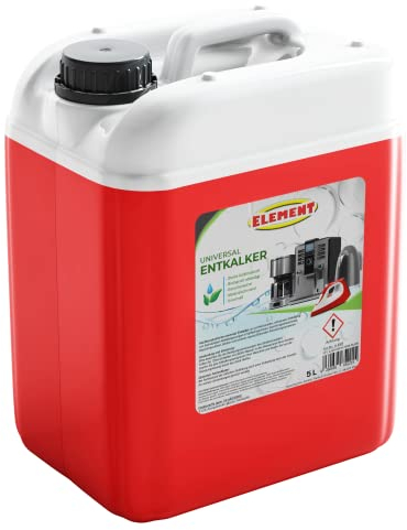 Entkalker 5l Universalentkalker im 5 Liter Kanister für Kaffeevollautomat & Kaffeemaschine | Konzentrat mit Farbindikator | für 40 Anwendungen | universell einsetzbar zur Gerätereinigung