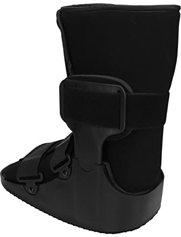 BRRNOO Bota Corta para Fracturas Air Cam Walker, Bota para Caminar, Bota para Fracturas para Pie y Tobillo, Tobillera Fijación Firme Bota para Caminar Transpirable con Soporte para el (M), 1.0 unidad