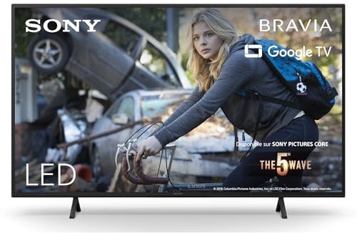 Sony TV Bravia KD-43X75WL : TV 4K Ultra HD LED | HDR | Google TV | Pack ECO | BRAVIA Core - Modèle 2023