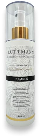 LUTTMANN Cleaner Solvent 200 ml – Tape Extensions Solvente per bonding Solvente, detergente spray per cuoio capelluto e adesivo – Made in Germany e dermatologicamente testato