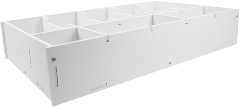 Lurrose Vassoio Portadenaro Elegante Cassetto Portadenaro Organizer Per Banconote Vassoio Portavaluta Da Scrivania Per Ufficio E Casa Con Scomparto