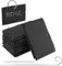 MUNGHOK Lot de 12 étiquettes en ardoise de 10 x 7 cm à écrire, étiquettes pour plantes avec tige en métal de 40 cm, étiquettes pour plantes en ardoise pour herbes et panneaux