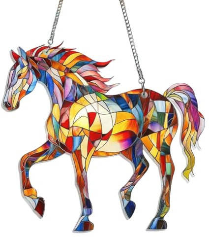 Sonnenfänger Acryl Ornament Regenbogen Maker Deko Anhänger Sonnenfänger Schafft Regenbogeneffekte Eine einzigartige Ergänzung zu Ihrer Dekoration für Haustür, Witwe
